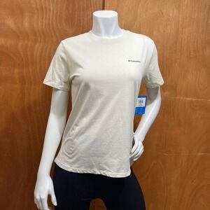 Columbia Women's Rocky Mountain National Park Graphic T-Shirt Beige Size S